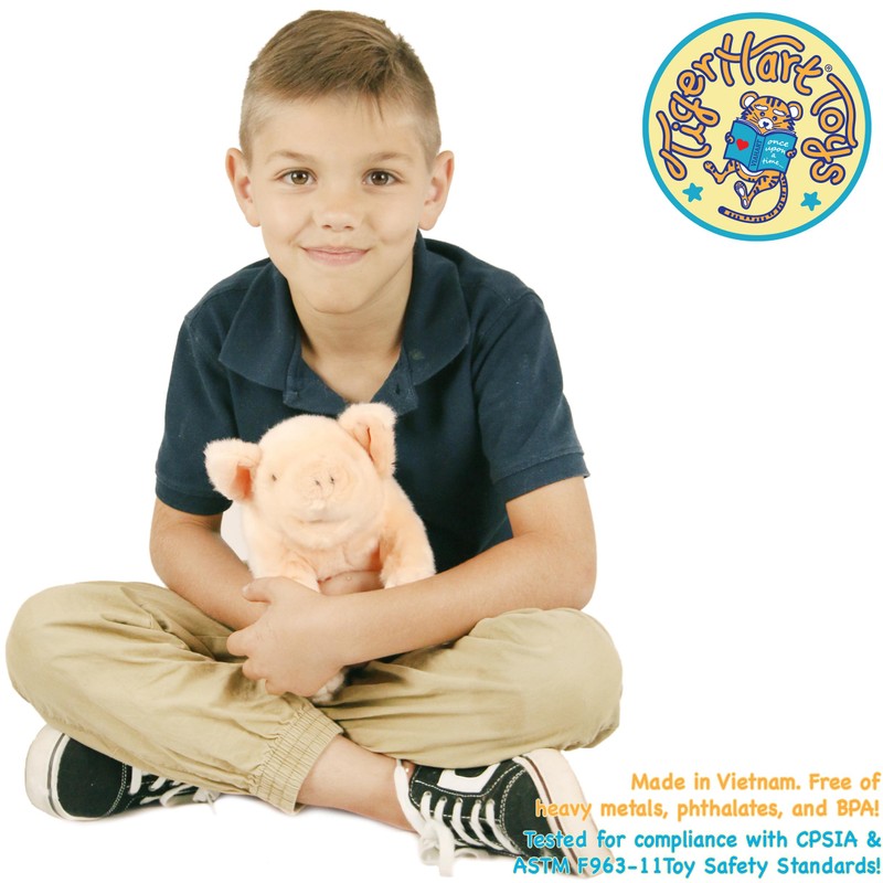 TigerHart Perla The Pig - 11 Inch Stuffed Animal Plush