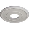Ekena Millwork CM12BRUWF New Bradford Ceiling Medallion, 12 1/2"OD x