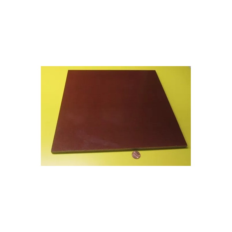 Micarta Linen Phenolic LE Grade Sheet .375" (3/8") Thick x