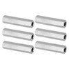 PATIKIL M6 x 1-Pitch 304 Stainless Steel Hex Coupling Nuts,