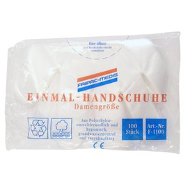 Fripac-Medis F-1100 Disposable Gloves (Pack of 100) Embossed