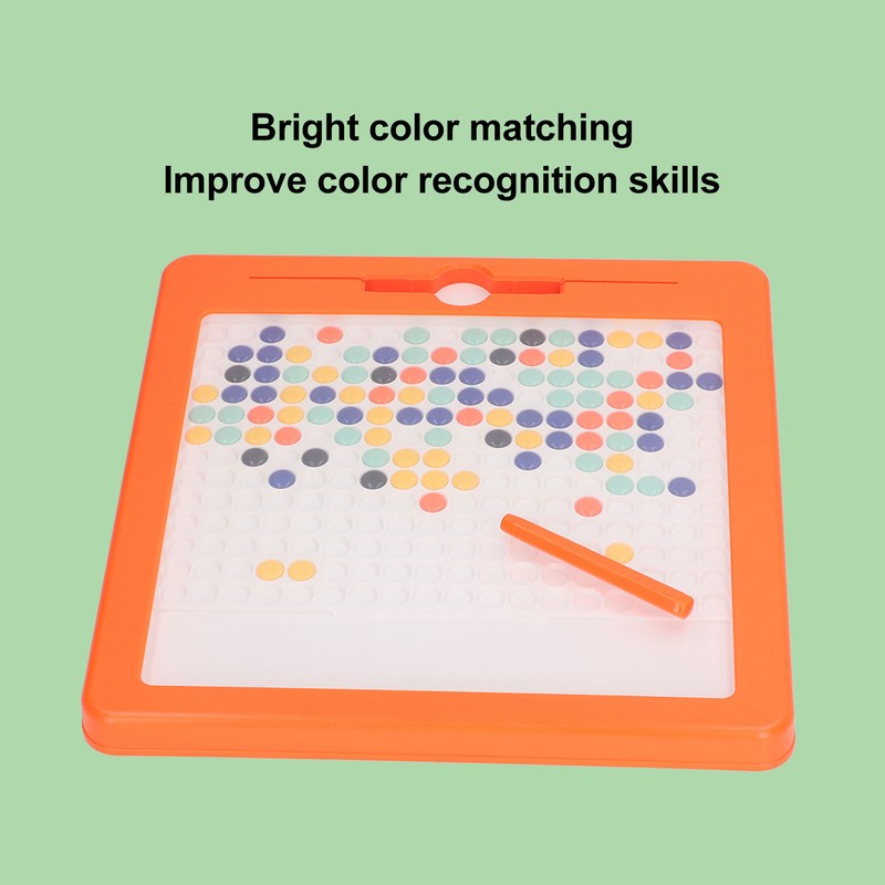 Magnetic Drawing Board for Toddlers Colorful Educational Doodle Board with