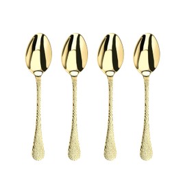 Arthur Price CAVA0011 4 Serving Spoons, Stainless Steel