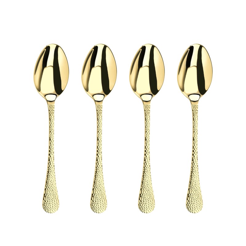 Arthur Price CAVA0011 4 Serving Spoons, Stainless Steel