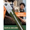 LAGOM Folding Camp Saw for Cutting Branches, 11.4" Curved Blade