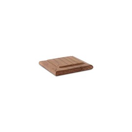 Woodway Flat Bottom Post Cap, fits 3.5" Post, in Premium Redwood, 1PC