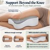 Memory Foam Leg Knee Pillow For Side Sleeping Support Pillow