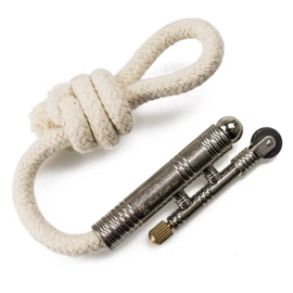 Bush Craft Char Rope Holder Nickel Silver