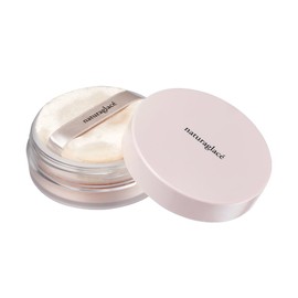 Natura Grasse Loose Powder, Sheer Moist Lavender Pink, 0.4 oz (11 g), SPF13 PA++ with Puff
