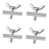 4Pcs Awning Rail Stoppers 8mm for Caravan Motorhome Campervan Boat,