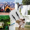 SZCXDKJ 2Pack Travel Clothes Washing Line, Extendable Travel Clothes Line