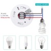 Motion Sensor 360 Degree Ceiling, Akozon Ceiling Mount Motion Sensor,