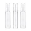 Juxiamal 3pcs Empty Airless Pump Bottles Refillable Clear Travel Lotion
