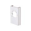White Dual-Pole Line Voltage Thermostat Housing Designed for Vintage D22
