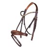 HKM Marrakesh Snaffle 2100 Dark Brown Warmblood
