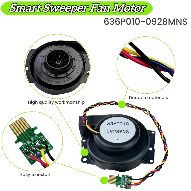 IXGPUTS Upgrade Vacuum Cleaner Engine Ventilation Motor Fan Compatible with