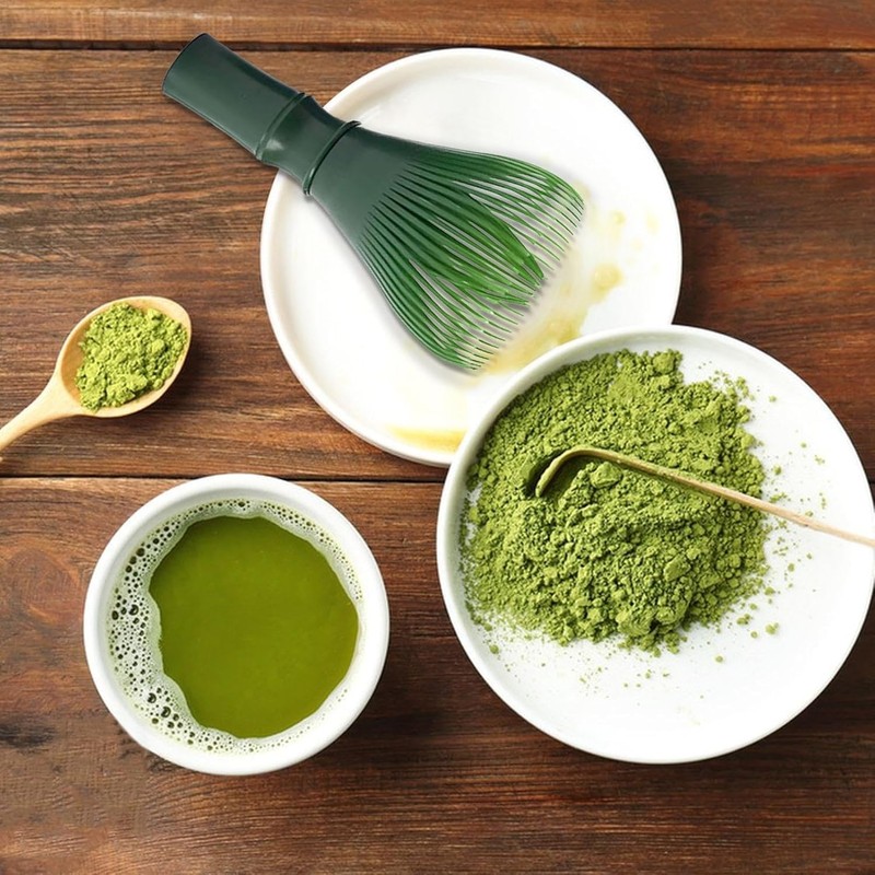 Xinghonyac Matcha Whisk, Easy to Clean Reusable Powder Whisk, Resin