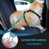 SlowTon 2 in 1 Dog Seatbelts for Cars, 2 Pack