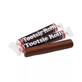 Tootsie Rolls Long Chocolate Chews Original - Bulk - Choose Sizes - 16 oz (1lb)