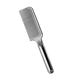 Rikomi K-01 Damageless Comb Hair Brush Comb Men's Hair Care Comb Jumbo Comb Treatment Comb Anti-Static Ultra Shine Comb Silver Color