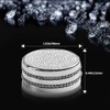 CUCHIYUN Bling Center Console Multimedia Knob Button Covers Parts Car