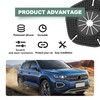 ZOKYUYS 2PCS Silicone Windshield Wiper Arm Hole Protector Cover,Front Wiper