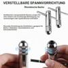 Vaileal 2 Pieces T Handle Tap Wrench Ratchet Tap Wrench