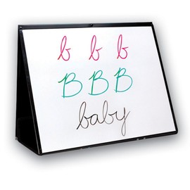 Educational Insights 3-In-1 Portable Easel - Magnetic Board, Whiteboard & Flannel Board, Classroom Must Haves