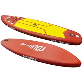 GarveeLife Inflatable Paddle Board for Adults, Stand up Paddle Board Inflatable with SUP Accessories, 11'×33" Ultra Stable Sup Board, Fishing Blow up Paddle Boards with Paddle, Pump, Backpack, Fin