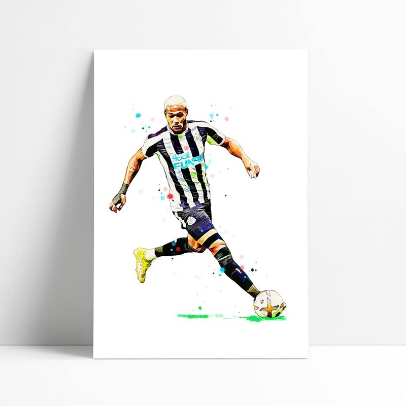 The Football Print Room NEWCASTLE UNITED | JOELINTON | FRAMED