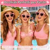 SelfTek Occhiali Da Sole A Forma Di Cuore, 10 Pezzi,