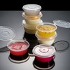 Sonile Round-shaped Disposable Sauce Cup Set - Various Sizes for