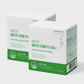 Wetamin Aljak Supercritical Altige Omega 3 Mini 90 Capsules, 2 / 위타민 알작은 초임계 알티지오메가3 미니 90캡슐, 2개