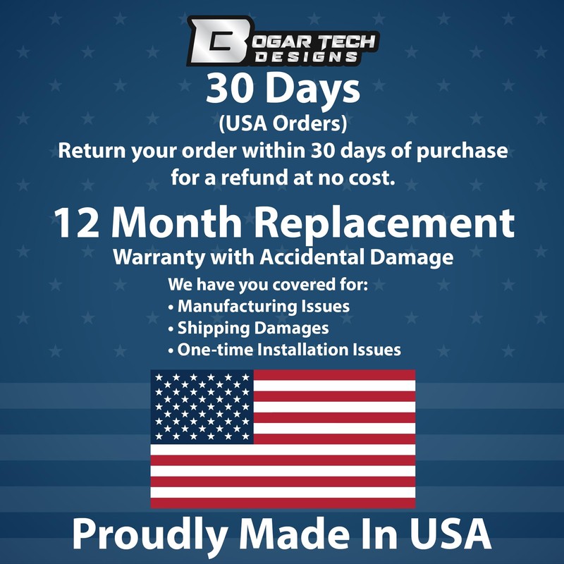 BOGAR TECH DESIGNS - Premium Nano Ceramic Precut Window Tint