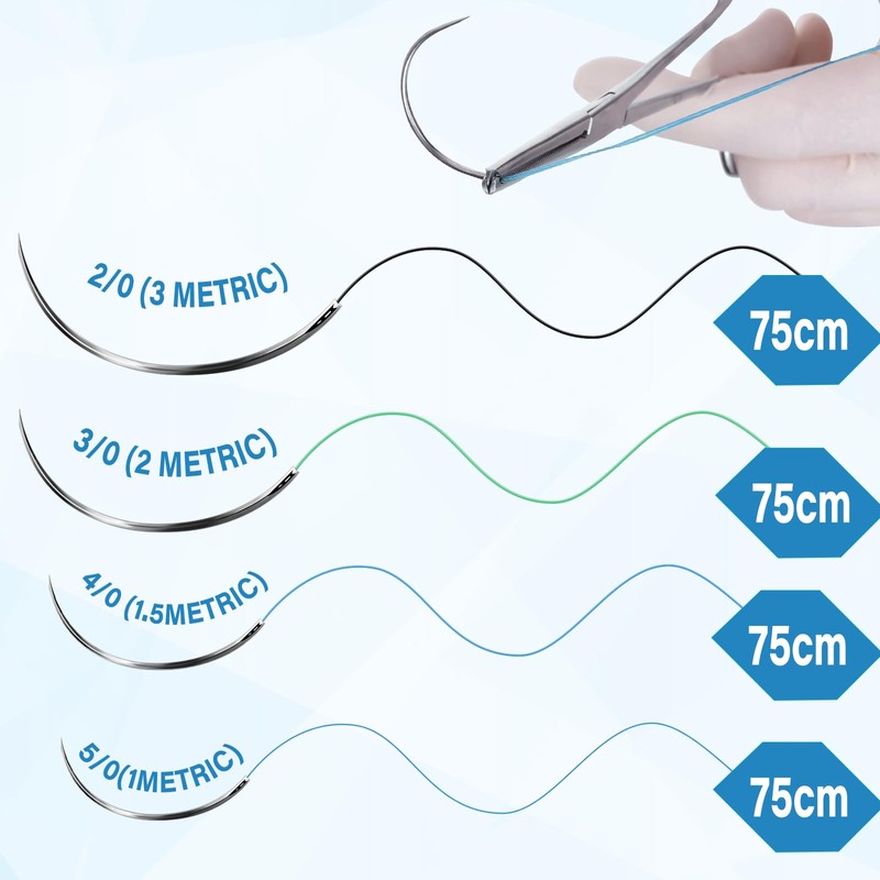 Spectabilis Suture Practice Thread and Needles for Medical Students Training