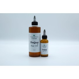 Summer's Virtue Hair Oil Treatment For Damaged Hair, Hair Growth Oil, Hair Oil With Rosemary, Amla Oil & Essential Oils, Hair Growth For Thinning Hair, Dry Scalp, Thinning Edges, Damaged Hair, Hair Loss (2 oz)