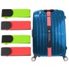 Boxer 4 Pack Velcro Luggage Straps for Travel, Heavy Duty
