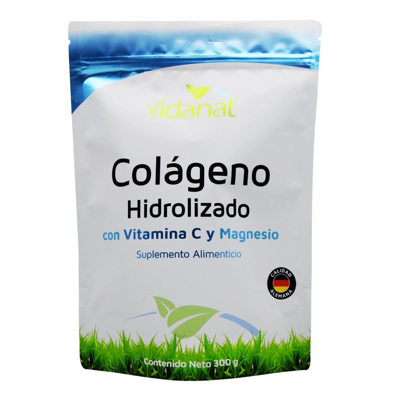 Vidanat Colágeno Hidrolizado Puro con Vitamina C y Magnesio -