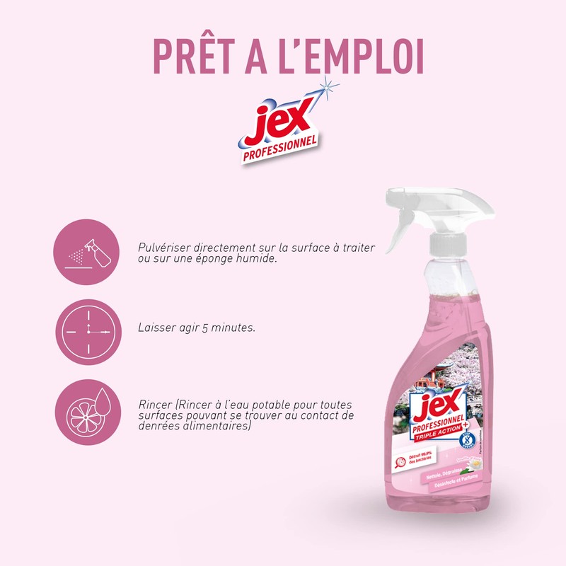 JEX Professionnel Triple Action Asia Souffle