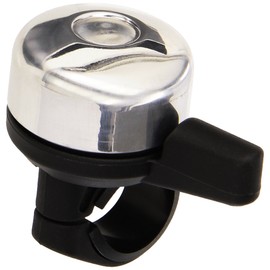 Mirrycle Incredibell Clever Lever Bicycle Bell (Silver)
