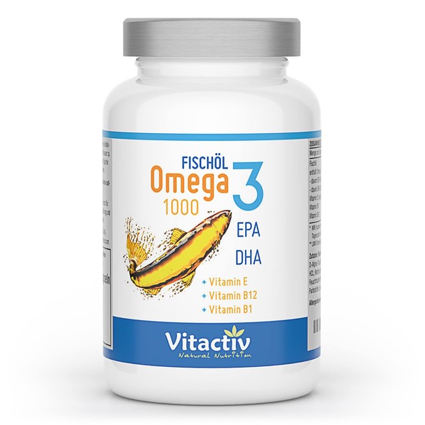 VITACTIV Fish Oil Omega-3 1000 - High Dose - 100%