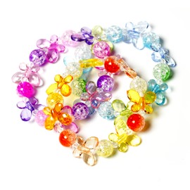 85+pc Acrylic Butterfly Bracelet and Cord Kit