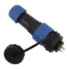 2Pcs SD16 IP68 Waterproof Aviation Connector SD16 Female Plug Male