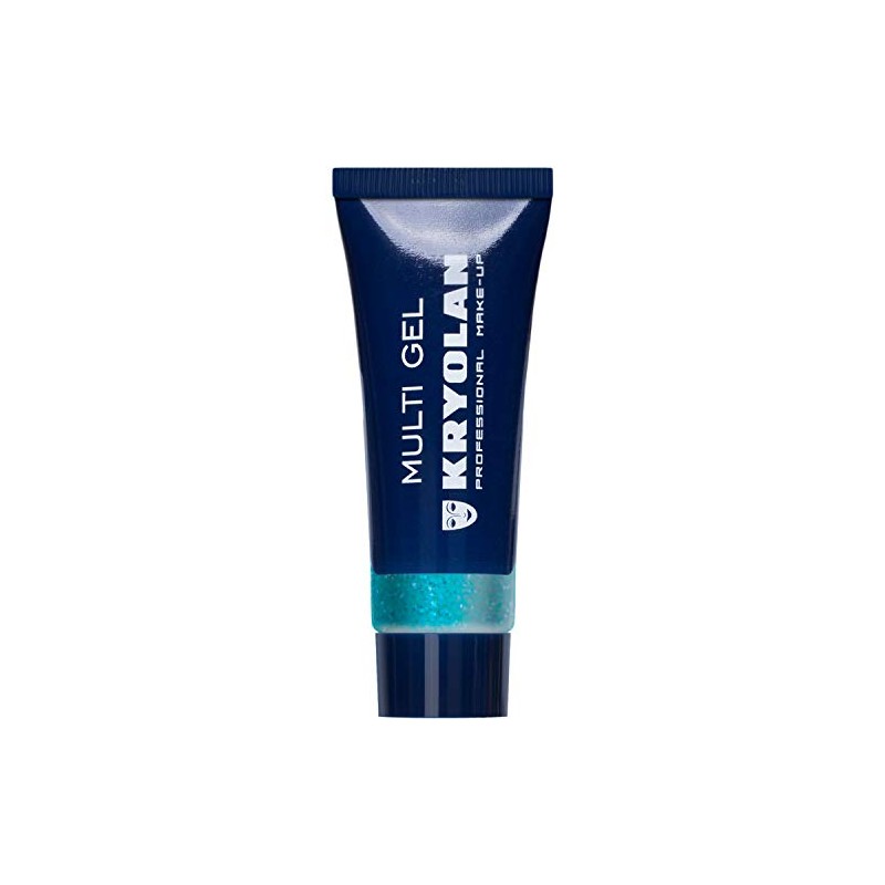 Kryolan Multi Glitter Gel Coarse 10 ml Blue