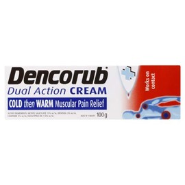3 PACK OF Dencorub Cream Dual Action 100G