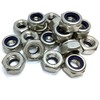 M10 Nylon Locking Nut DIN985 Type T, A4 (316) Stainless