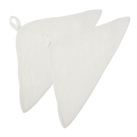 Totority 2pcs Washcloths Soft Water Absorbent Cloths for Newborns Multi-Purpose Face and Bath Towels for Gentle Skin Care and Daily Use Compact for Travel