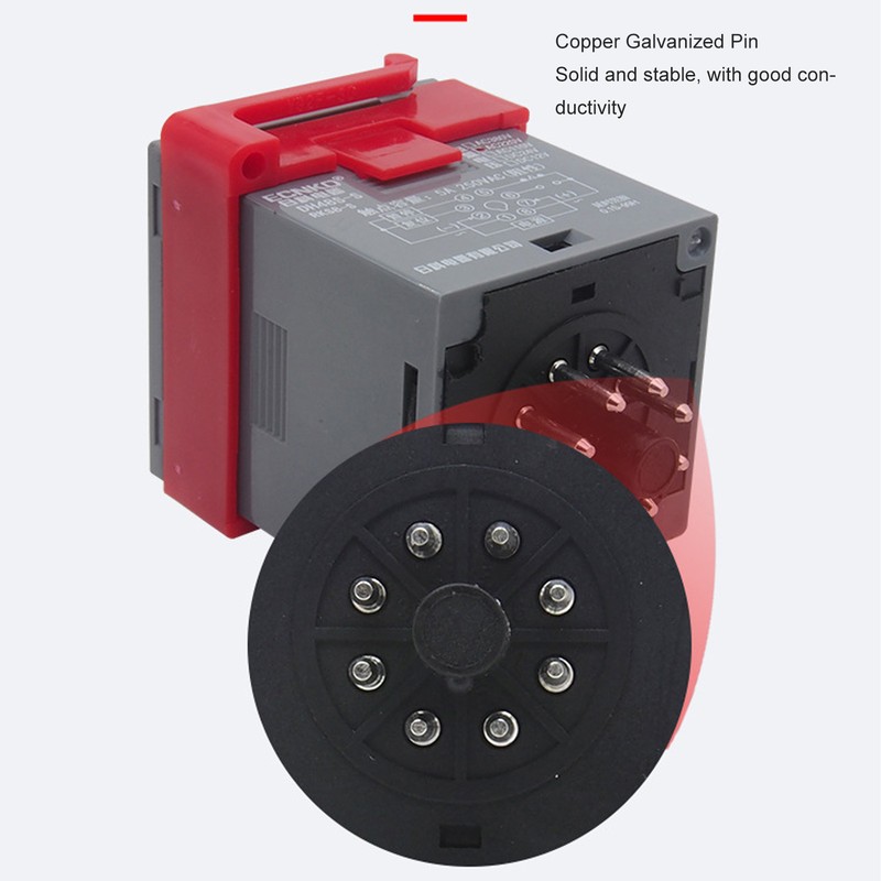 Multifunctional Time Relay with Base LCD Display 1 On 1