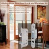 Andersen 2-Panel Sliding Patio Door Lock and Receiver Kit Replacement