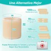 Yakiter 5CM*3M Cinta Hydrocolloid Roll,Vendajes de Parches Hidrocoloides con Autoadhesivo,Ultra